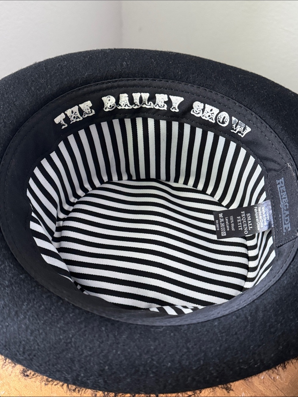 Bailey Renegade Vivienne Wool Felt Top Hat S - Picture 4 of 6